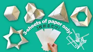 Origami Transforming Cube ✨ the Easiest
