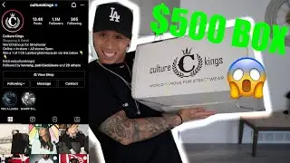 $500 Worth of Culture Kings | Unboxing & Review | Dailykeny
