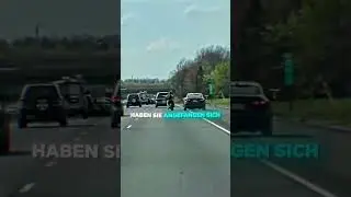 This driver messed with the wrong biker.