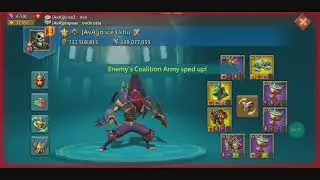 Lords Mobile F2P Rally Trap Eat back to back Rally's