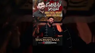 Abbas (A.S) Qatal Hogaye Akbar (A.S) Juda Hua | Shadman Raza | New Nohay 2024 #shadmanraza