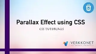 Parallax Effect using CSS | CSS Tutorials | Web Development Tutorials