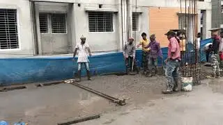 UNITECH South Park Slab casting in pandemic Situation