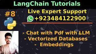 LangChain tutorial # 8 | Chat with Pdf with LLM | Vectorized Databases FAISS | OpenAI Embeddings