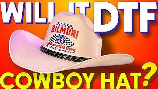 Testing DTF prints on Cowboy hats | Will it DTF?