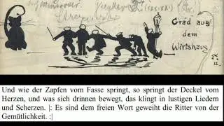 Und wenn sich der Schwarm verlaufen hat (mit Text)