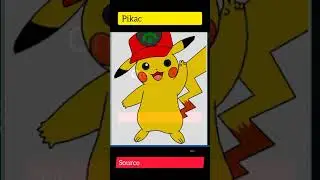 Python Graphics Tutorial | Python Pikachu Code | Pikachu Code In Python