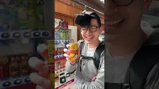 Trying CORN SOUP in Japan 🌽 #shorts