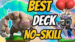 Best Golem Clone Deck EVER!! never LOSES and NO Skill Required!