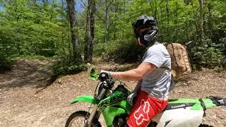 Best Dirt Bikes for Mountain Paths: #dirtbike #sessions #2024 #virginia #kawasaki #klx230r #klx300r
