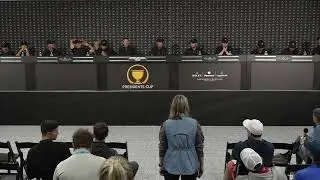 International Team Sunday Flash Interview 2024 Presidents Cup