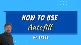 How to use Autofill in excel || by Quicklink