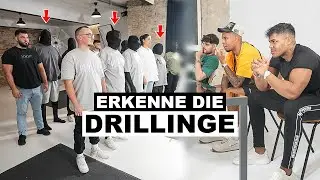 CRAZY!.. 😱 Erkenne die DRILLINGE | Nahim Sky