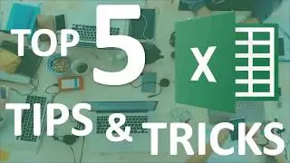 TOP 5 EXCEL TIPS & TRICKS Excel 2020 Tutorial