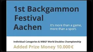 🔴 LIVE - Mochy 🇯🇵 vs 🇧🇪 Johan Huyck - Aachen Festival Tournament - Round 2