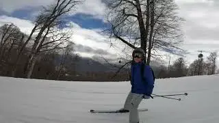 Самые популярные спуски Роза Хутор,   Плато