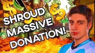 Shroud gets MASSIVE donations from Apex Legends!! *INSANE*