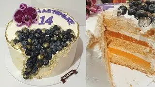Mango Passion Fruit Cake. A Proven Recipe
