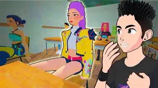Las KPOP DEMON HUNTERS en la ESCUELA! Kpop Demon Hunters VR
