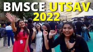 BMSCE UTSAV-ENVISAGE 2022 | Campus Tour of BMSCE Bangalore | BMS COLLEGE OF ENGINEERING