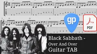 Black Sabbath - Over and Over Guitar Tabs [TABS]