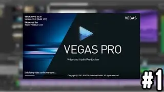 VEGAS Pro 15 - Beginner's Guide #1 (Basic startup, cutting, grouping & rendering)