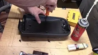 Trailblazer squishy console lid repair and reinforcement - now stronger then GM could make it