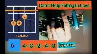 Can`t Help Falling In Love - Elvis Presley - Guitar for Beginners #guitar #youtube #beginners