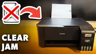 How to Clear a Paper Jam Epson Ecotank ET 2860, 2400, 2870, 2700