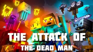 «THE ATTACK OF THE DEAD MAN»A MINECRAFT MUSIC VIDEO | (RUSSIAN SONG)(ПЕРЕВОД ОТ RADIO TAPOK)