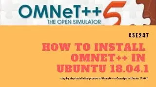 How To Install Omnet++ In Ubuntu 18.04.1
