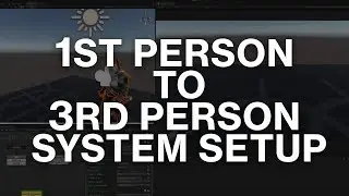 Unity | Playmaker  - 1st Person to 3rd Person Camera Switcher