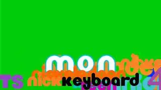 Nickelodeon logo stampede green screen (free to use)
