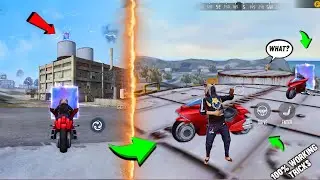 FREE FIRE NEW BIKE ON FACTORY ROOF || TOP NEW AMAZING TIPS AND TRICKS || FREE FIRE NEW BUG