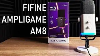 The radio voice in a home environment: Fifine AM8