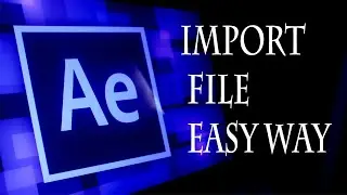 how to import a file in after effects|Tamil| Beginners