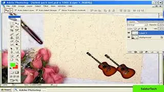 How to use lasso tool healing brush in photoshop