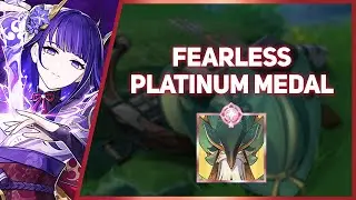 [Genshin Impact - Specially-Shaped Saurian Search] Fearless Jadeplume Terrorshroom - Platinum Medal