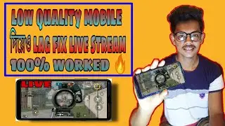 lag fix live stream pubg mobibe on low qualily android 2020||100%lag fix||bangla tutorial||