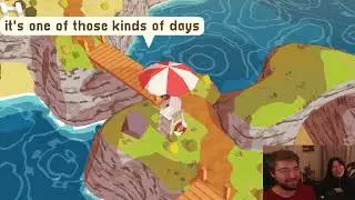 a cosy autumn stream (ft. hot chocolate (i made it myself)) (and chris) [A Short Hike]