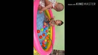 Mandi kolam renang baru nya syifa..yuk mandi bareng syifa