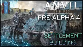 🔵LIVESTREAM | ANVIL EMPIRES Medieval MMO Pre-Alpha 4 ► Settlement Building, First Impressions, Q&A