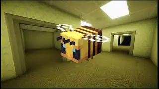 Minecraft: Bee Went Into The Backrooms 🐝💀 #shortsvideo #shortvideo #short #minecraftshorts #shorts