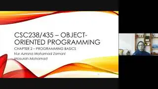 CSC435 Chapter 2 Programming basics part1