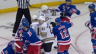 Jacob Trouba High-Stick Against Trent Frederic Goes Uncalled