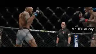 Adesanya getting rocked by Romerro