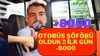 BELEDİYE OTOBÜS ŞÖFÖRÜ OLDUK!!! İLK SEFER -8000$!-BUS SİMİLATÖR