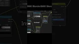 Switch inputs in Blender 300% faster 🔥🔥 #shorts #blendertutorial