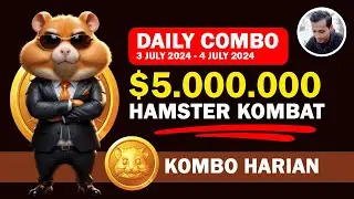 💵 DAILY COMBO CARD HAMSTER KOMBAT 3 - 4 JULY 2024 | KARTU KOMBO HARIAN HAMSTER KOMBAT 3 JULI 2024