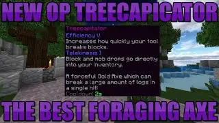 New OP Treecapitator | The Best Foraging Axe | Hypixel SkyBlock